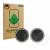 Front side of a product packaging with the brand logo ScreenLeaf. Next to it is the device Numark NS4FX (Jog) shown with the c