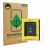 Front side of a product packaging with the brand logo ScreenLeaf. Next to it is the device Nayax VPOS TOUCH shown with the cor