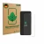 Front side of a product packaging with the brand logo ScreenLeaf. Next to it is the device Oppo Reno 13 Pro shown with the cor