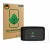 Front side of a product packaging with the brand logo ScreenLeaf. Next to it is the device TomTom Go Navigator 6" (2nd generat