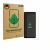 Front side of a product packaging with the brand logo ScreenLeaf. Next to it is the device Doogee Note 59 Pro shown with the c