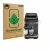 Front side of a product packaging with the brand logo ScreenLeaf. Next to it is the device DeLonghi Magnifica Evo shown with t