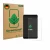 Front side of a product packaging with the brand logo ScreenLeaf. Next to it is the device Ulefone Armor Pad Pro shown with th