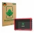 Front side of a product packaging with the brand logo ScreenLeaf. Next to it is the device Lilliput A7s 7" shown with the corr
