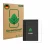 Front side of a product packaging with the brand logo ScreenLeaf. Next to it is the device iflytek Ainote Air 2 shown with the