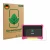Front side of a product packaging with the brand logo ScreenLeaf. Next to it is the device Happybe Kids Tablet 7" shown with t