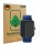 Front side of a product packaging with the brand logo ScreenLeaf. Next to it is the device Decathlon CW500 M shown with the co