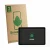 Front side of a product packaging with the brand logo ScreenLeaf. Next to it is the device Blackview Oscal Pad 30 shown with t