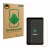 Front side of a product packaging with the brand logo ScreenLeaf. Next to it is the device Blackview Active 5 shown with the c