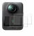 Image of the device DJI Osmo 360 with a wide variety of screen protectors.