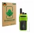 Front side of a product packaging with the brand logo ScreenLeaf. Next to it is the device Talkpod N58 Plus shown with the cor