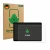 Front side of a product packaging with the brand logo ScreenLeaf. Next to it is the device RUSHAR M90 11" shown with the corre