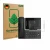 Front side of a product packaging with the brand logo ScreenLeaf. Next to it is the device Snom D865 shown with the correspond