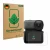 Front side of a product packaging with the brand logo ScreenLeaf. Next to it is the device DJI Osmo Nano shown with the corres
