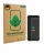 Front side of a product packaging with the brand logo ScreenLeaf. Next to it is the device Ulefone RugKing shown with the corr