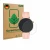 Front side of a product packaging with the brand logo ScreenLeaf. Next to it is the device Knauermann Pro 4 Mini 2026 shown wi