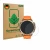 Front side of a product packaging with the brand logo ScreenLeaf. Next to it is the device Doogee Anywise W1 shown with the co