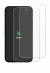 Image of the device Honor X6c with a wide variety of screen protectors.