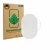 Front side of a product packaging with the brand logo ScreenLeaf. Next to it is the device Ikea Bilresa shown with the corresp