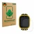 Front side of a product packaging with the brand logo ScreenLeaf. Next to it is the device Xplora X6 Play BVB-Edition shown wi