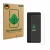Front side of a product packaging with the brand logo ScreenLeaf. Next to it is the device Oppo A5x shown with the correspondi