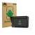 Front side of a product packaging with the brand logo ScreenLeaf. Next to it is the device Carpuride W602BS shown with the cor
