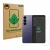 Front side of a product packaging with the brand logo ScreenLeaf. Next to it is the device Samsung Galaxy S26 (Front+Camera) s