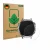 Front side of a product packaging with the brand logo ScreenLeaf. Next to it is the device Dremac EF13-E 1.85" shown with the 