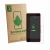 Front side of a product packaging with the brand logo ScreenLeaf. Next to it is the device Fujitsu Arrows M04 shown with the c