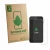 Front side of a product packaging with the brand logo ScreenLeaf. Next to it is the device Equil S Patch 300U shown with the c