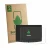 Front side of a product packaging with the brand logo ScreenLeaf. Next to it is the device Eonon UX6SK2-PLUS shown with the co