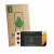 Front side of a product packaging with the brand logo ScreenLeaf. Next to it is the device My Arcade Atari Gamestation Go Port