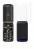 Image of the device Guwet G739 (Front+Back) with a wide variety of screen protectors.