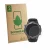 Front side of a product packaging with the brand logo ScreenLeaf. Next to it is the device Kardena Care GPS shown with the cor