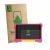 Front side of a product packaging with the brand logo ScreenLeaf. Next to it is the device Laptok LPK707PK 7" shown with the c