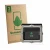 Front side of a product packaging with the brand logo ScreenLeaf. Next to it is the device Shearwater Perdix 3 shown with the 