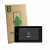 Front side of a product packaging with the brand logo ScreenLeaf. Next to it is the device Balearis PRO 3 shown with the corre