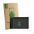 Front side of a product packaging with the brand logo ScreenLeaf. Next to it is the device Magewell Director Plus shown with t