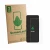Front side of a product packaging with the brand logo ScreenLeaf. Next to it is the device Punkt MC03 shown with the correspon