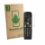 Front side of a product packaging with the brand logo ScreenLeaf. Next to it is the device Panasonic KX-TGU130 shown with the 