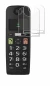 Image of the device Panasonic KX-TGU130 with a wide variety of screen protectors.