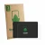Front side of a product packaging with the brand logo ScreenLeaf. Next to it is the device Teclast M50T shown with the corresp