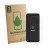 Front side of a product packaging with the brand logo ScreenLeaf. Next to it is the device Fairphone 6 Plus shown with the cor