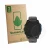 Front side of a product packaging with the brand logo ScreenLeaf. Next to it is the device Garmin D2 Mach 2 (51 mm) shown with