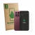 Front side of a product packaging with the brand logo ScreenLeaf. Next to it is the device Xiaomi Poco F9 Ultra (Front+Camera)