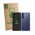 Front side of a product packaging with the brand logo ScreenLeaf. Next to it is the device Samsung Galaxy S26 FE (Front+Back) 
