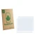 Front side of a product packaging with the brand logo ScreenLeaf. Next to it is the corresponding screen protector.