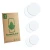 Front side of a product packaging with the brand logo ScreenLeaf. Next to it is the corresponding screen protector.