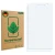 Front side of a product packaging with the brand logo ScreenLeaf. Next to it is the corresponding screen protector.