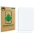 Front side of a product packaging with the brand logo ScreenLeaf. Next to it is the corresponding screen protector.
